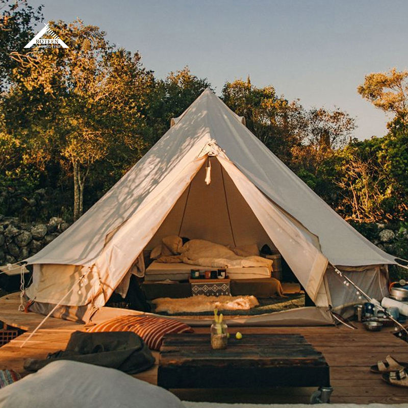 Outdoor Yurt Camping - Tenda Bell Katun Outdoor Tanpa Tiang