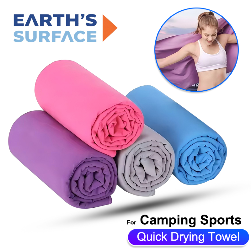 Camp Towel Microfiber - Handuk Olahraga Cepat Kering 40X80CM 50X120CM