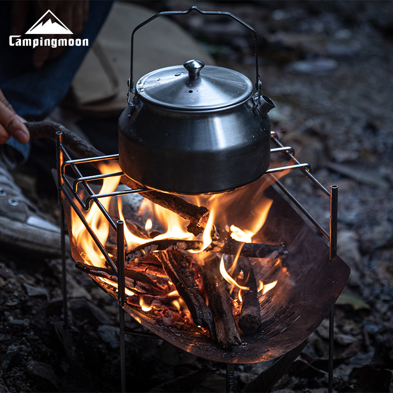 Outdoor Camping Solo - CAMPINGMOON SOLO-A4 Pemanggang Barbekyu Lipat Portabel