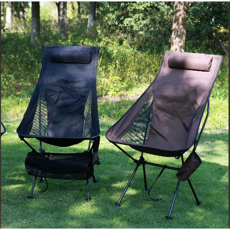 Outdoor Camping Loveseat - Kursi Lipat Camping Aluminium Ringan dengan