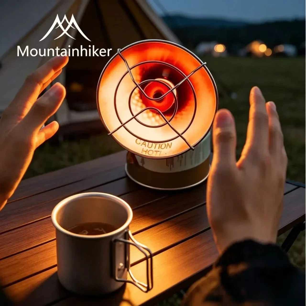 Outdoor Camping Gas Heater - MOUNTAINHIKER Pemanas Gas Mini Portabel untuk