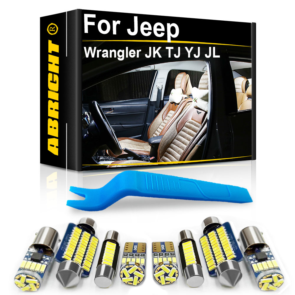 Outdoor Camping Jeep - ABRIGHT Lampu Interior LED Mobil Canbus