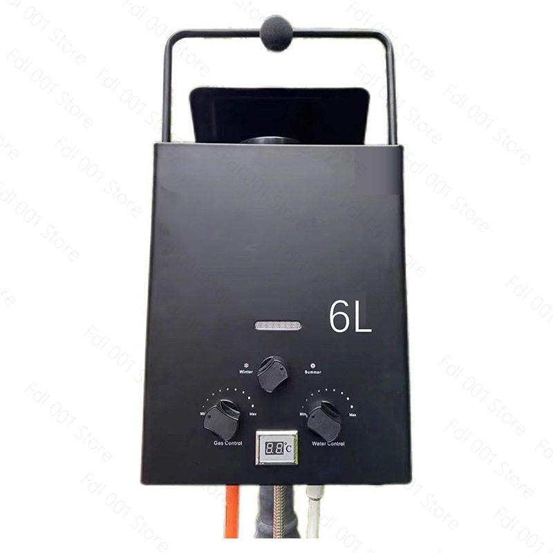 Pemanas Air Gas Portabel 6L Ta - Outdoor Camping Gas Heater ulasan dan harga