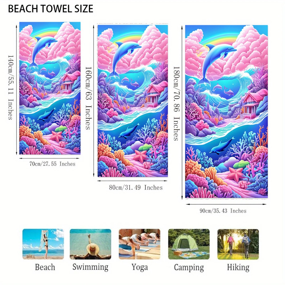 Handuk Mandi Ubur-ubur Laut Bi - Camp Towel Microfiber ulasan dan harga