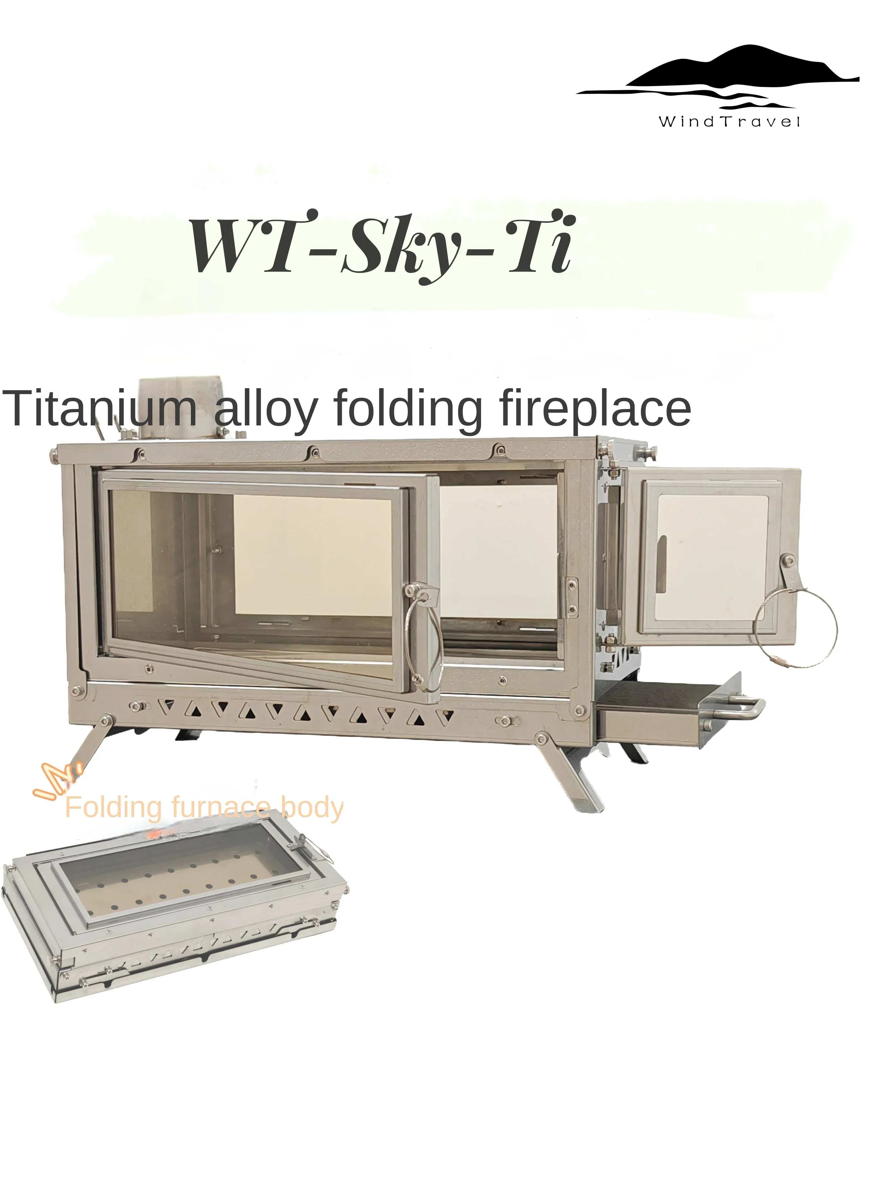 Wt-sky-Ti pemanas udara berkem - Outdoor Camping Gas Heater ulasan dan harga