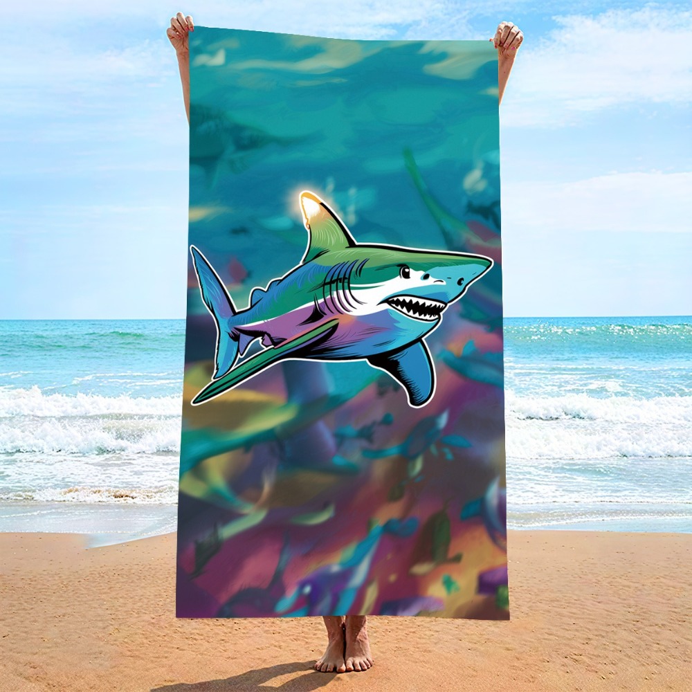 Handuk Pantai Penyu Laut Warna - Camp Towel Microfiber ulasan dan harga