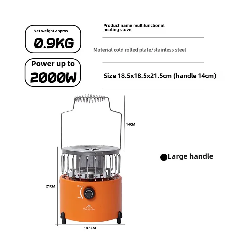 Pemanas Gas Portabel MOUNTAINH - Outdoor Camping Gas Heater ulasan dan harga