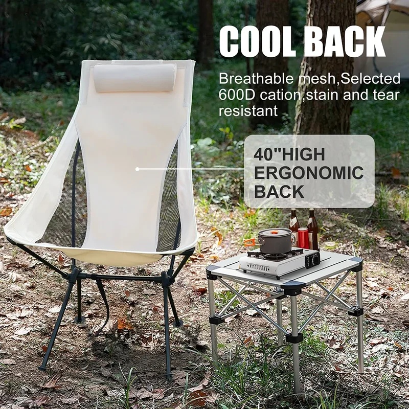 Kursi Lipat Camping Aluminium  - Outdoor Camping Loveseat ulasan dan harga
