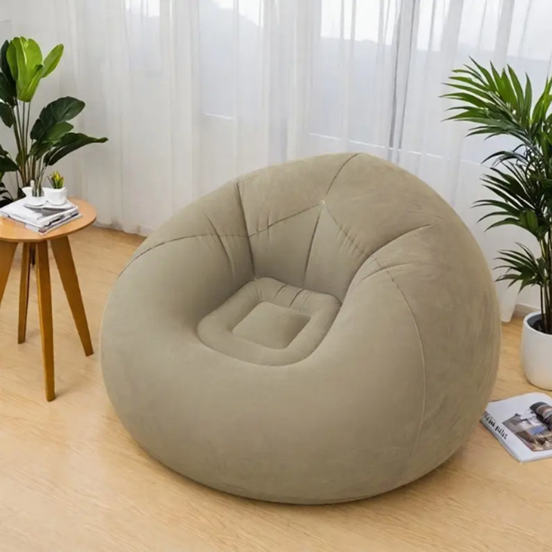 Kursi Bean Bag Tiup Portabel 9 - Outdoor Camping Loveseat ulasan dan harga