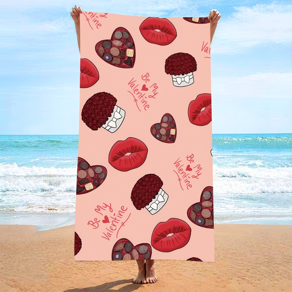 Handuk Mandi Simbol Hati 27X55 - Camp Towel Microfiber ulasan dan harga
