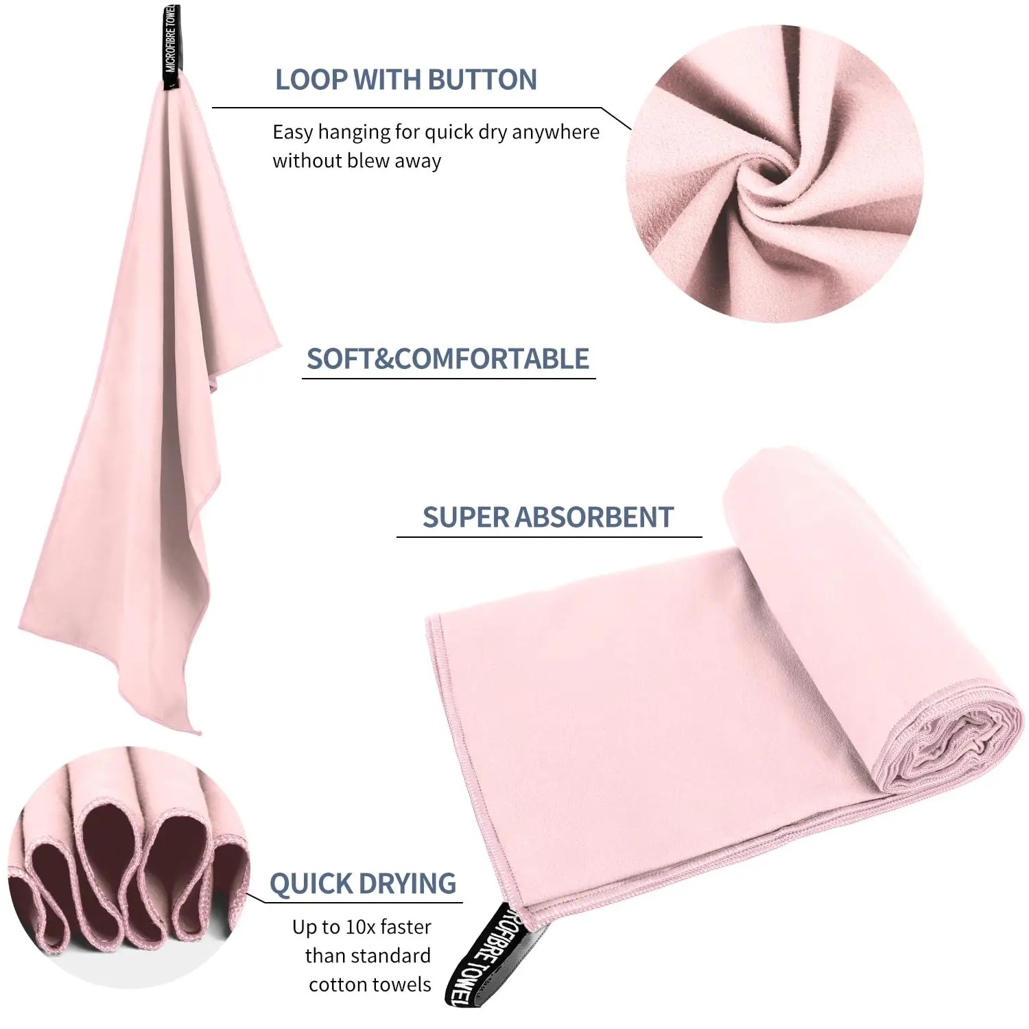 Handuk Mikrofiber Sempurna unt - Camp Towel Microfiber ulasan dan harga
