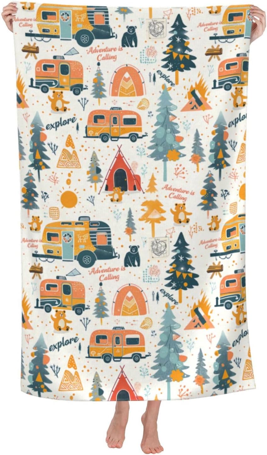 Handuk Pantai Petualangan Berk - Camp Towel Microfiber ulasan dan harga