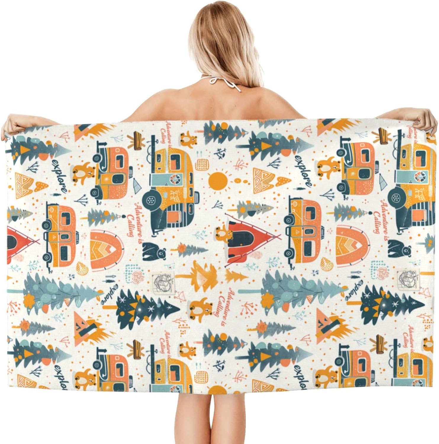 Handuk Pantai Petualangan Berk - Camp Towel Microfiber ulasan dan harga