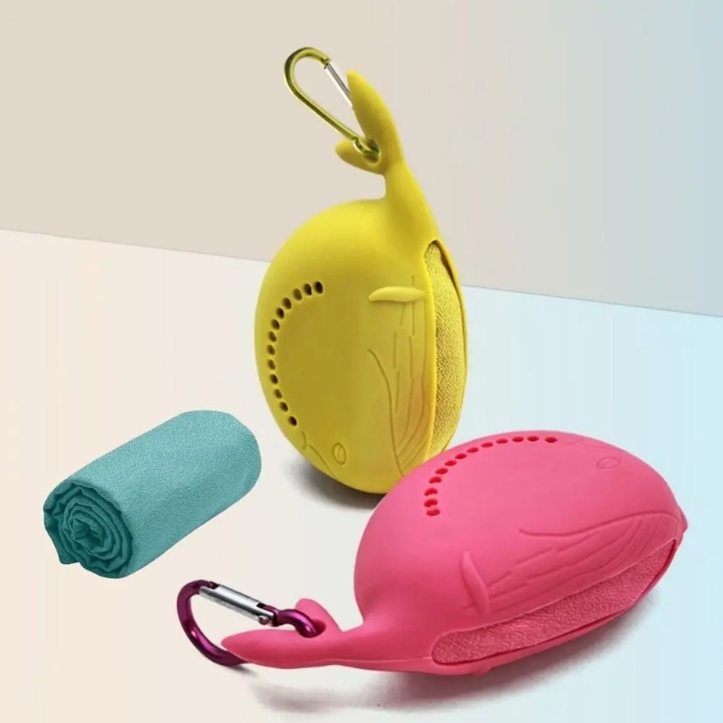 Casing Silikon Portabel & Hand - Camp Towel Microfiber ulasan dan harga