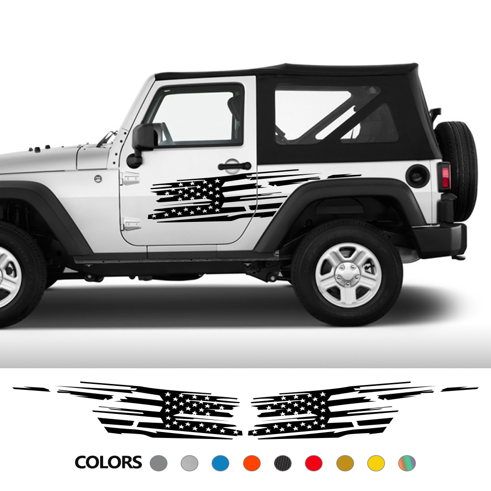 Stiker sisi pintu mobil untuk  - Outdoor Camping Jeep ulasan dan harga